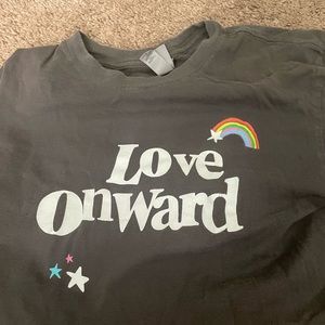 Starbucks small pride shirt